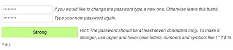 adding new password